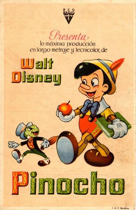 Pinocho : Cartel