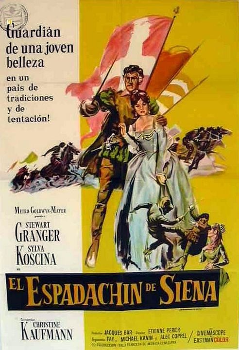 El espadachin de siena : Cartel