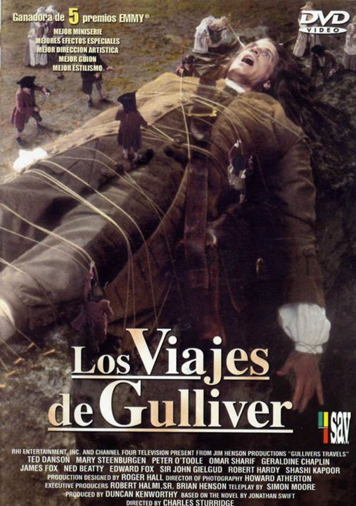 Los viajes de Gulliver : Cartel