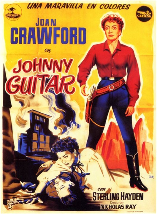 Johnny Guitar : Cartel