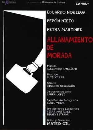 Allanamiento de morada : Cartel