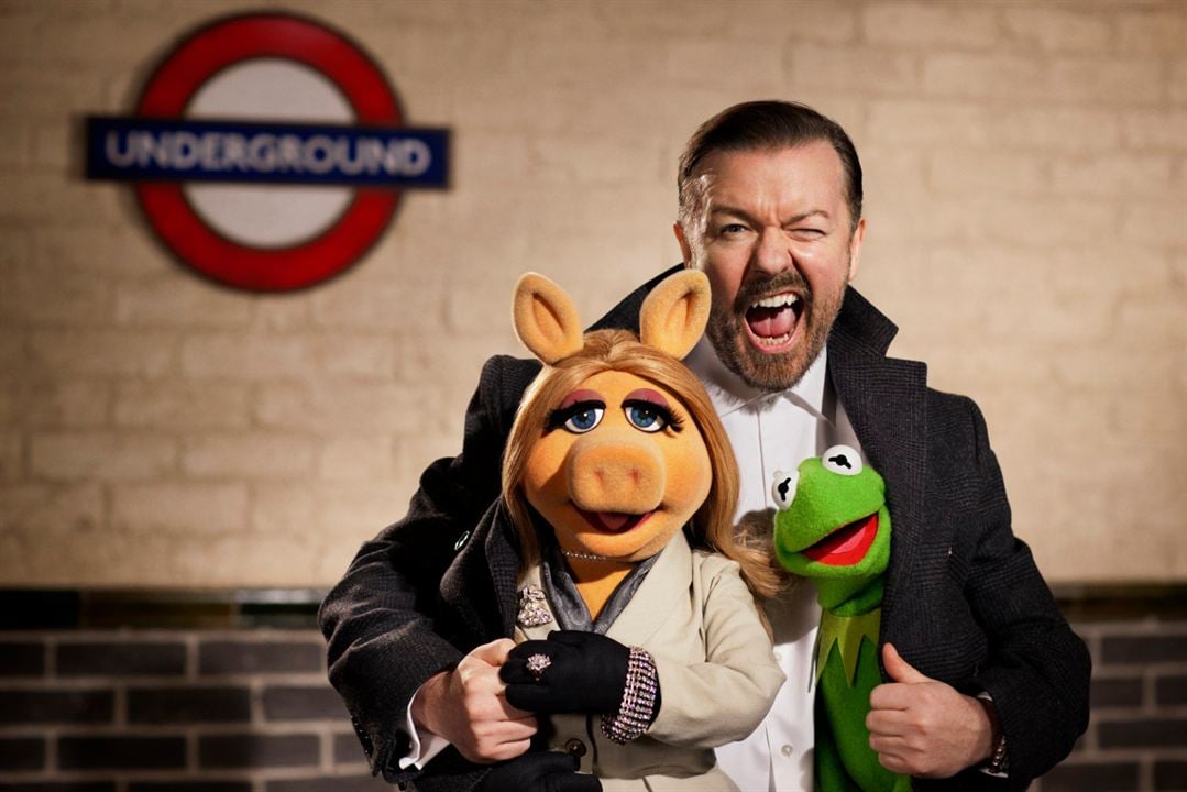 El tour de los Muppets : Foto Ricky Gervais