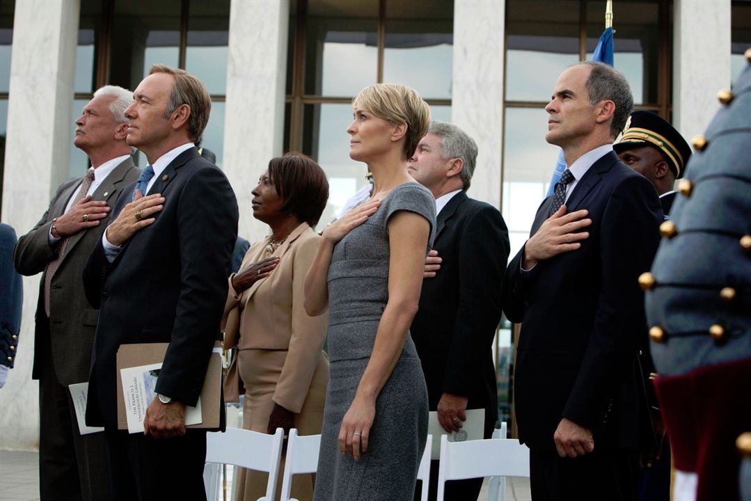 House of Cards : Foto Robin Wright, Michael Kelly, Kevin Spacey