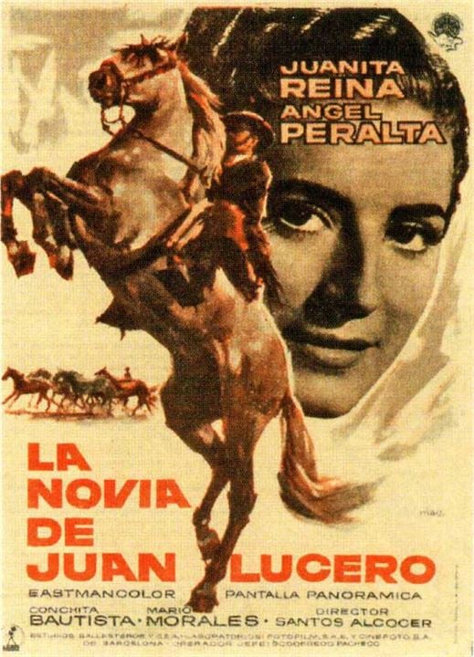 La novia de Juan Lucero : Cartel