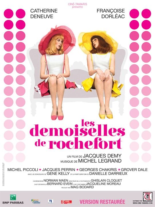 Las señoritas de Rochefort : Cartel
