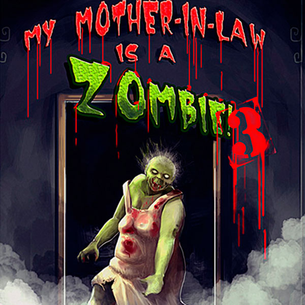 Mi suegra es un zombie : Cartel