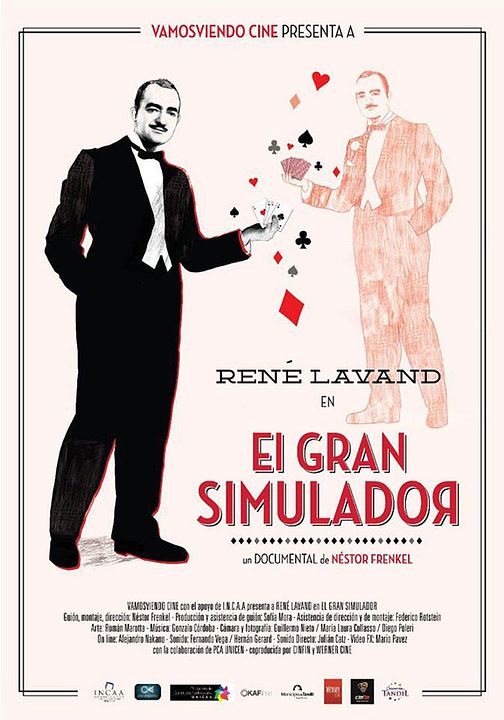 El gran simulador : Cartel