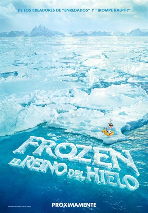 Frozen, el reino del hielo : Cartel