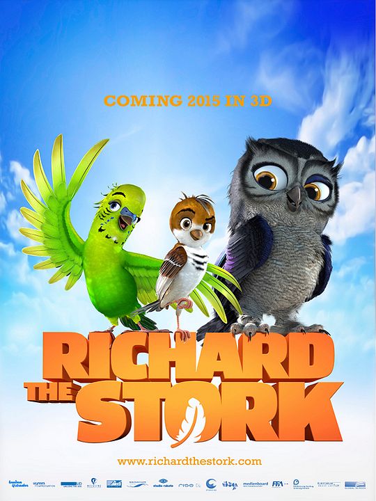 Richard, la cigüeña : Cartel