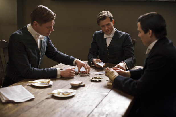 Downton Abbey : Foto Matt Milne, Ed Speleers, Rob James-Collier