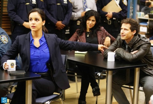 Brooklyn Nine-Nine : Foto Melissa Fumero, Andy Samberg