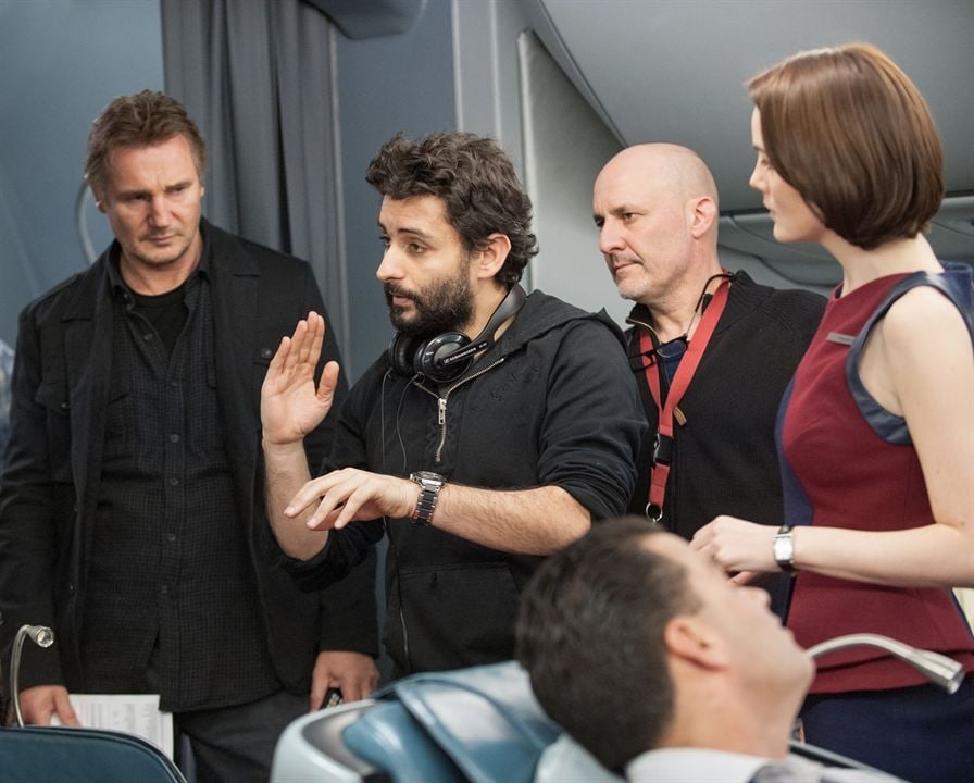 Non-Stop (Sin escalas) : Foto Michelle Dockery, Liam Neeson, Jaume Collet-Serra