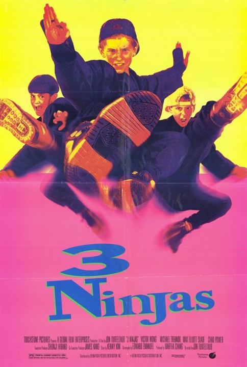 Tres pequeños Ninjas : Cartel