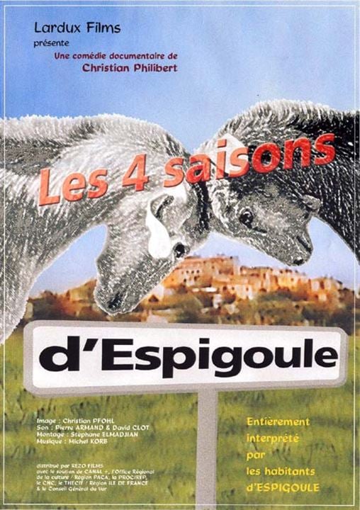 Les 4 saisons d'Espigoule : Cartel