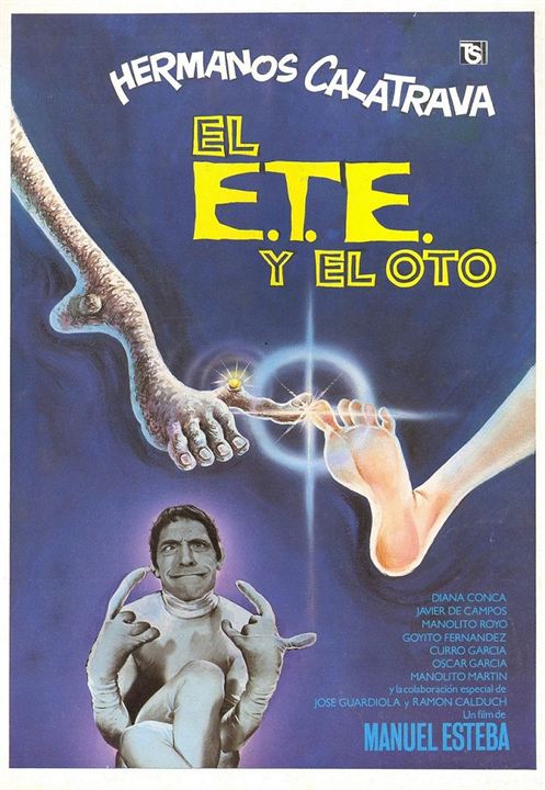 El E.T.E y el oto : Cartel