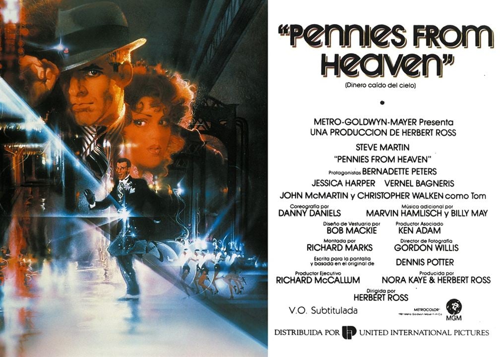 Pennies from Heaven (Dinero caído del cielo) : Cartel