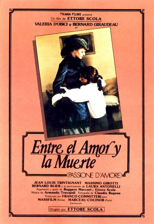 Entre el amor y la muerte : Cartel