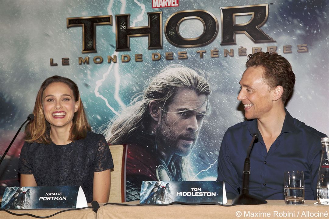 Thor: El mundo oscuro : Couverture magazine Tom Hiddleston, Natalie Portman