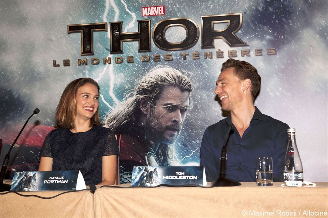 Thor: El mundo oscuro : Couverture magazine Tom Hiddleston, Natalie Portman