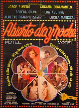 Abierto día y noche : Cartel