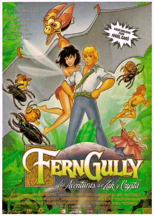 FernGully, las aventuras de Zak y Crysta : Cartel