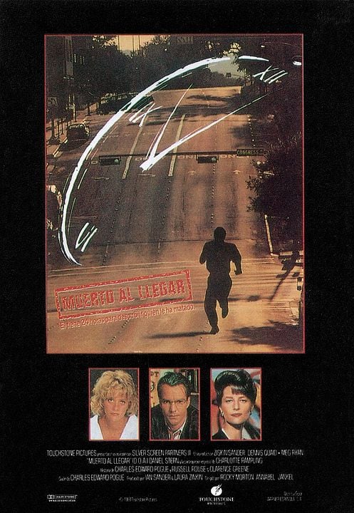 Muerto al llegar : Cartel