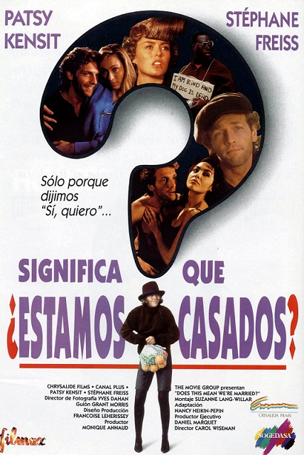 ¿Significa que estamos casados? : Cartel