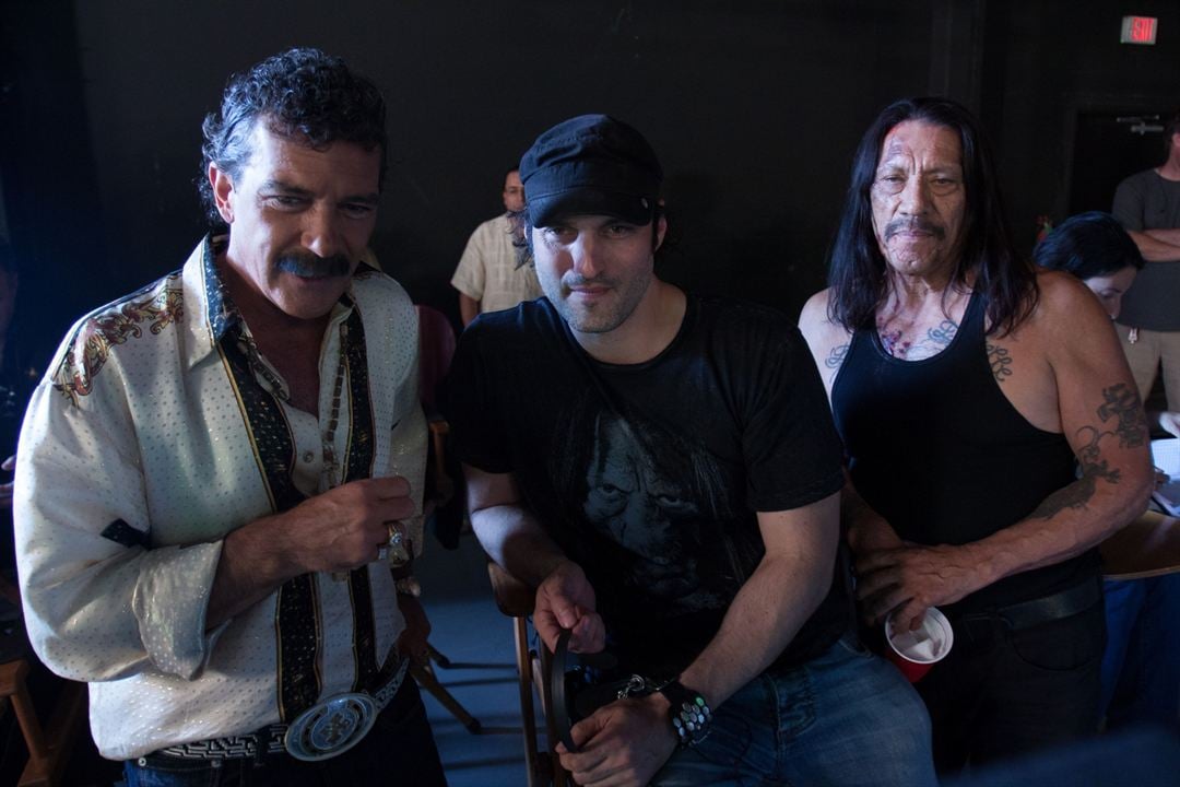 Machete Kills : Foto Antonio Banderas, Danny Trejo, Robert Rodriguez