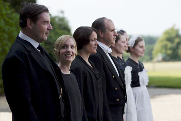 Downton Abbey : Foto Brendan Coyle, Phyllis Logan, Joanne Froggatt