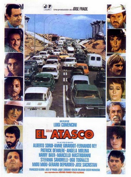 El gran atasco : Cartel