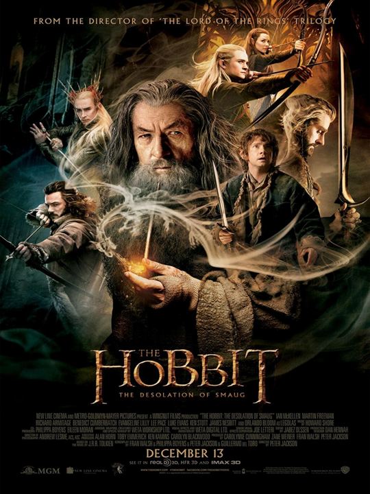 El Hobbit: La desolación de Smaug : Cartel