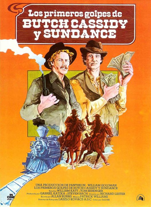 Los primeros golpes de Butch Cassidy y Sundance : Cartel