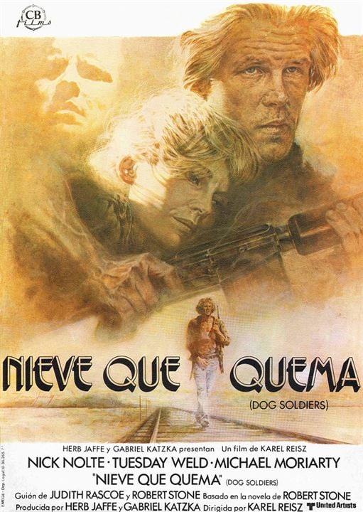 Nieve que quema : Cartel