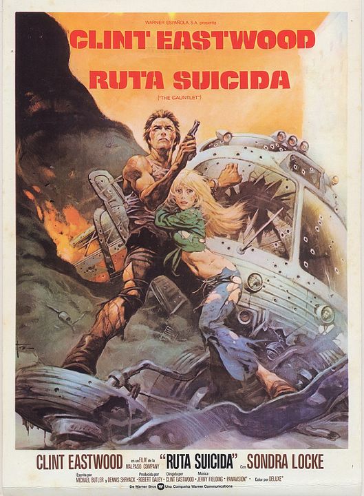 Ruta suicida : Cartel