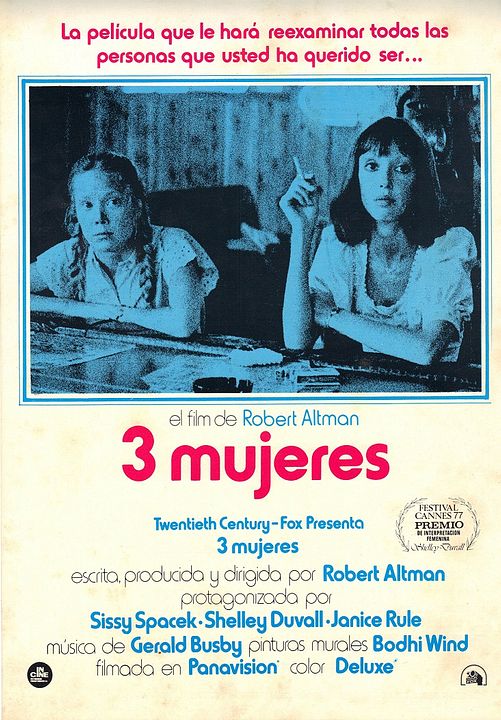 Tres mujeres : Cartel