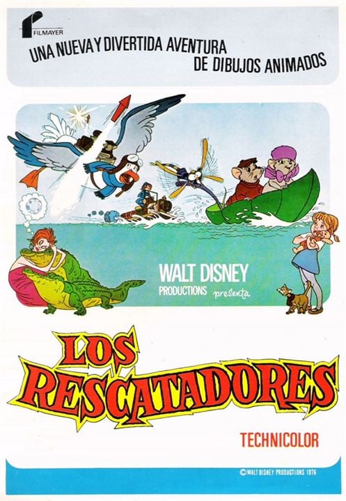 Los rescatadores : Cartel