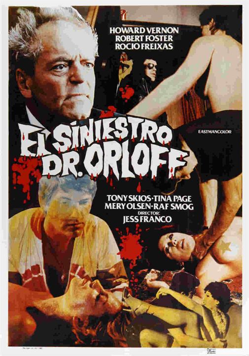El siniestro doctor Orloff : Cartel