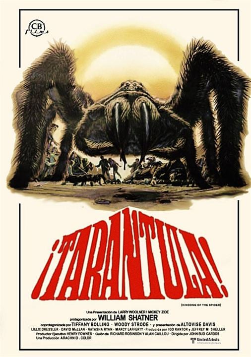 Tarántula : Cartel