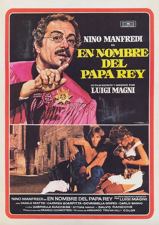 En nombre del Papa Rey : Cartel