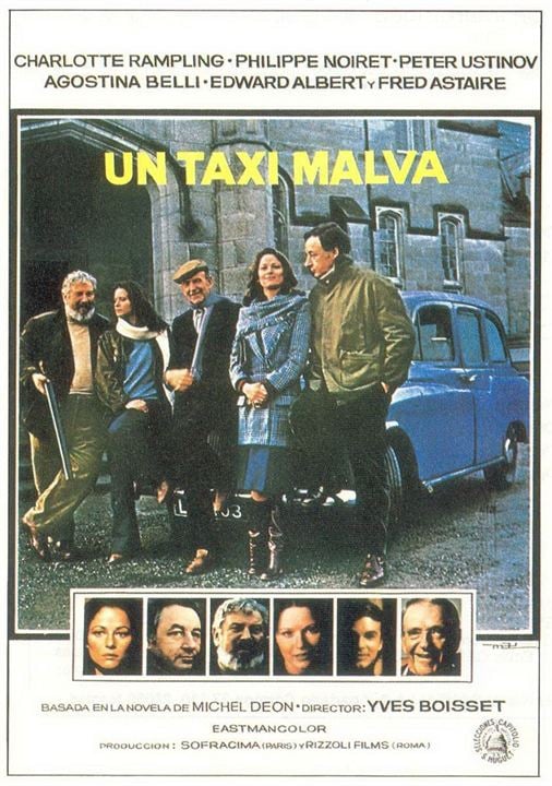 Un taxi malva : Cartel