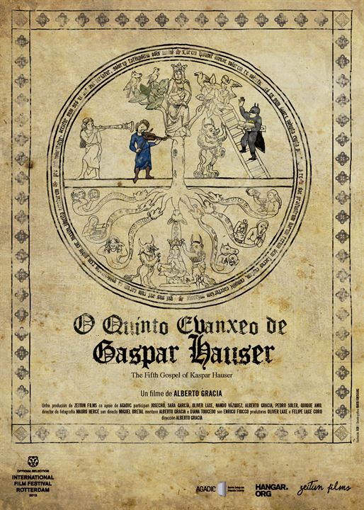 O quinto evanxeo de Gaspar Hauser : Cartel