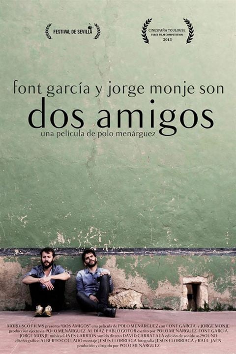 Dos amigos : Cartel