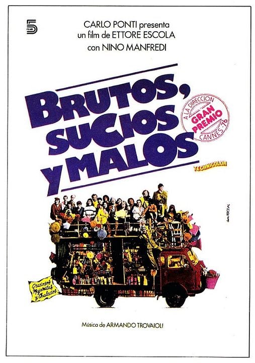Brutos, sucios y malos : Cartel