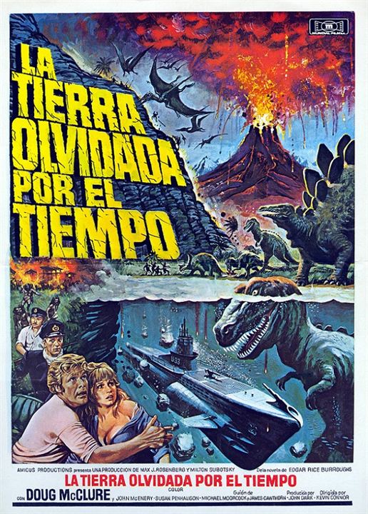 La tierra olvidada por el tiempo : Cartel