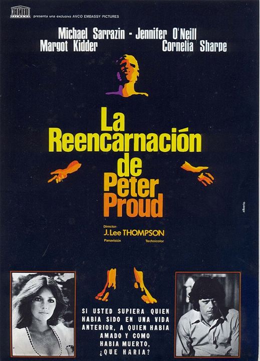 La reencarnación de Peter Proud : Cartel