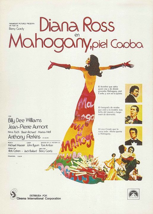 Mahogany, piel de caoba : Cartel