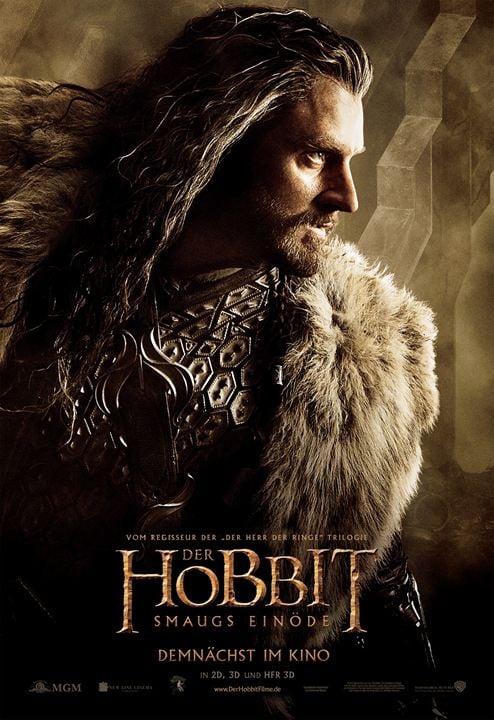 El Hobbit: La desolación de Smaug : Cartel Richard Armitage