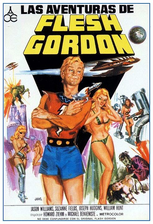 Las aventuras de Flesh Gordon : Cartel