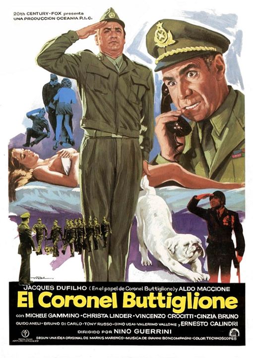 El coronel Buttiglione : Cartel