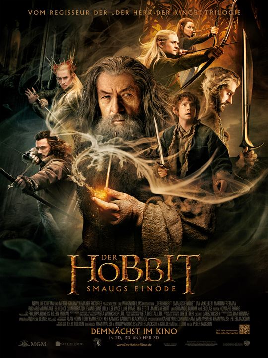 El Hobbit: La desolación de Smaug : Cartel